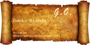 Gantz Olinda névjegykártya